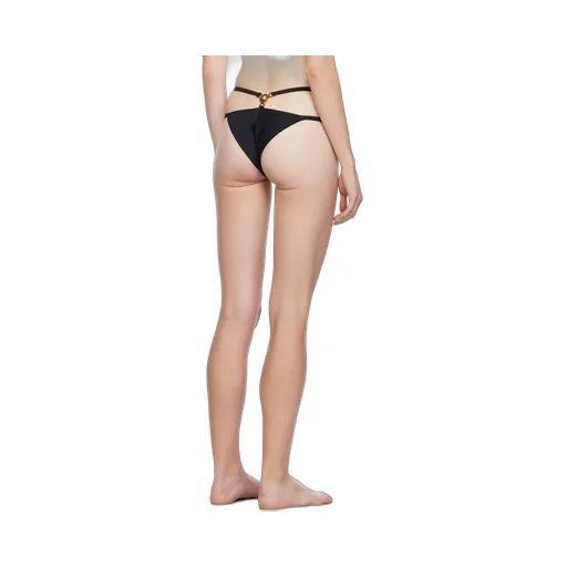 Medusa-Plaque Stretched Bikini Bottoms