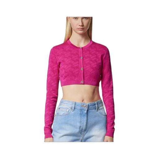 Button-Up Cropped Cardigan