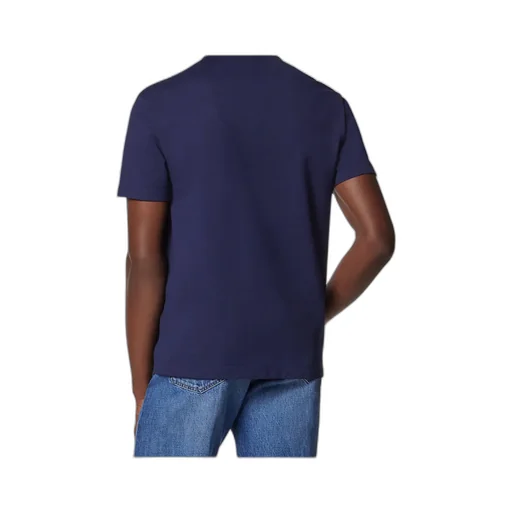 Greca Short-Sleeved Straight Hem Polo Shirt