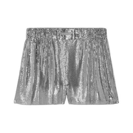 Sequin-Embellished Shorts