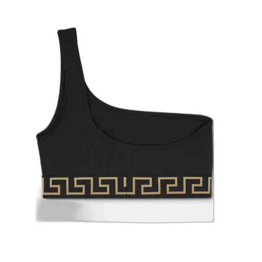 Greca Border Bikini Top