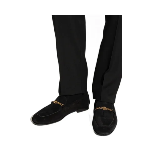 Chain-Detailed Loafers