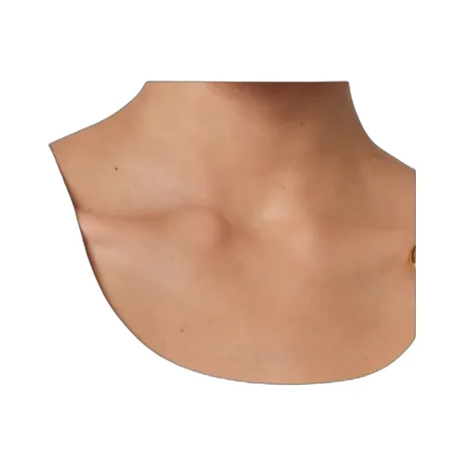 Safety-Pin Detailed Ribbed Top