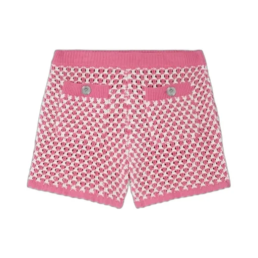 Elasticated Waistband Knitted Shorts