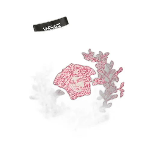 Medusa Embroidered Crewneck Sweatshirt