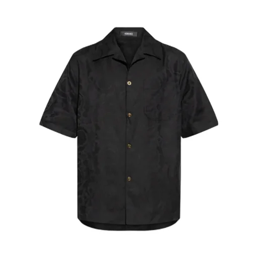 Barocco Pattern Short-Sleeved Shirt