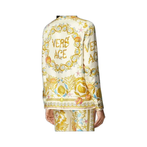Barocco Printed Long-Sleeved Shirt