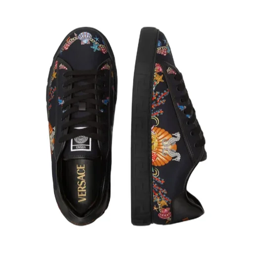 Coral Theatre Greca Lace-Up Sneakers