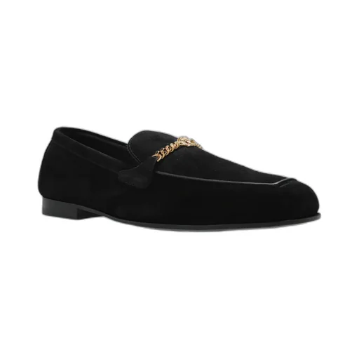 Chain-Detailed Loafers