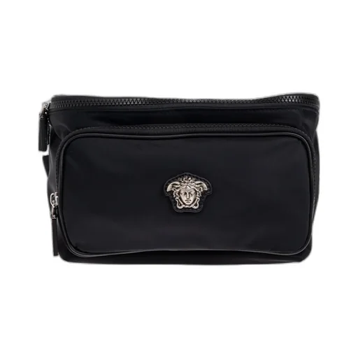 Medusa-Head Plaque Zipped Waist Bag