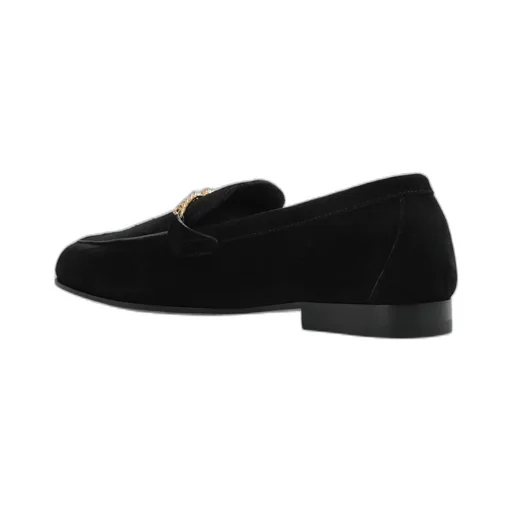 Chain-Detailed Loafers
