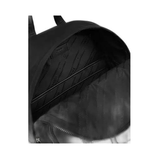 Medusa Head Motif Zipped Backpack
