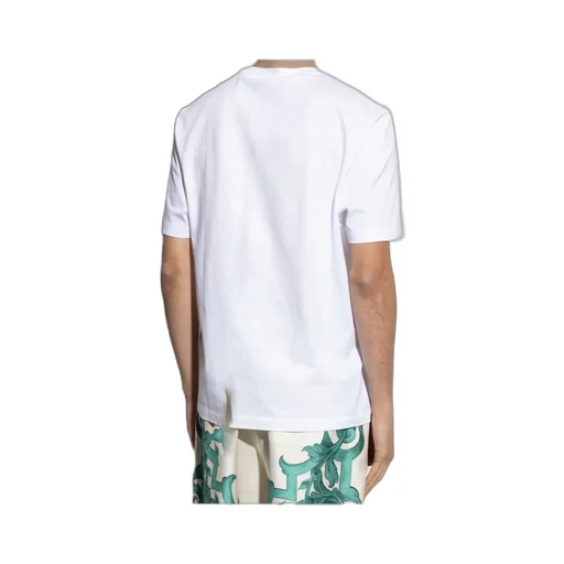 Pattern-Printed Crewneck T-Shirt