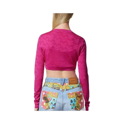 Button-Up Cropped Cardigan