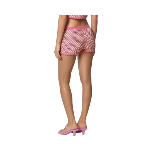 Elasticated Waistband Knitted Shorts