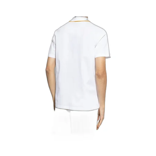 Medusa Head Embroidered Short-Sleeved Polo Shirt