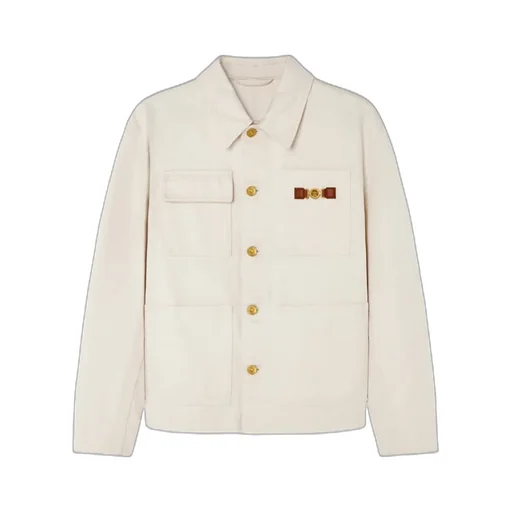 Logo Patch Denim Jacket