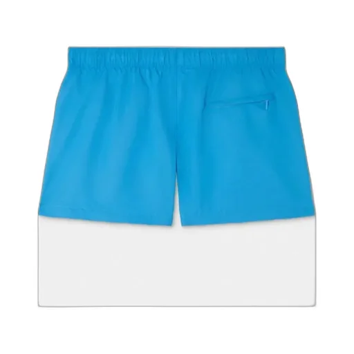 Medusa-Embroidered Swim Shorts