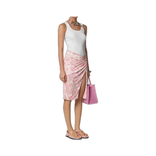 Barocco Print Mini Skirt
