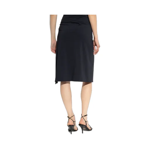 Pin-Detailed Beach Skirt