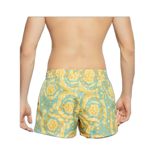 Barocco-Print Swim Shorts