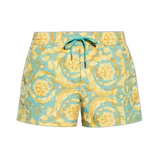 Barocco-Print Swim Shorts