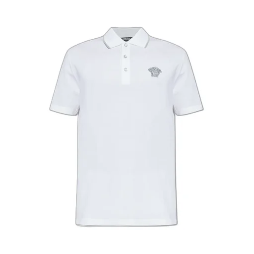 Medusa Head Short-Sleeved Polo Shirt