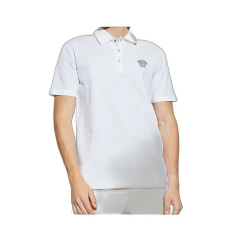 Medusa Head Short-Sleeved Polo Shirt