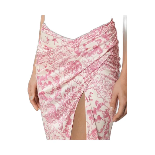 Barocco Print Mini Skirt