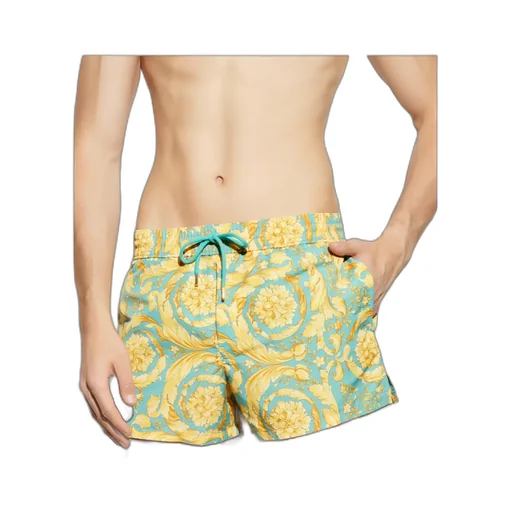 Barocco-Print Swim Shorts