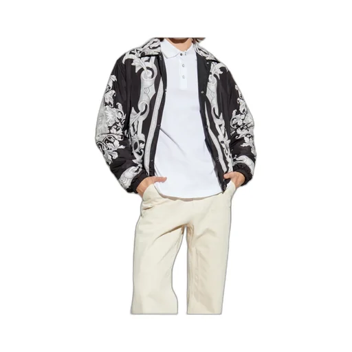 Barocco-Printed Reversible Jacket