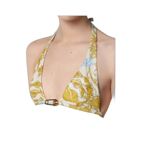 Underwater Barocco Tie-Back Triangle Bikini Top