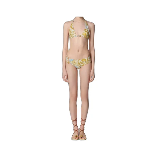 Underwater Barocco Tie-Back Triangle Bikini Top