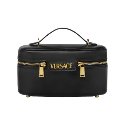 Tag Zipped Vanity Bag