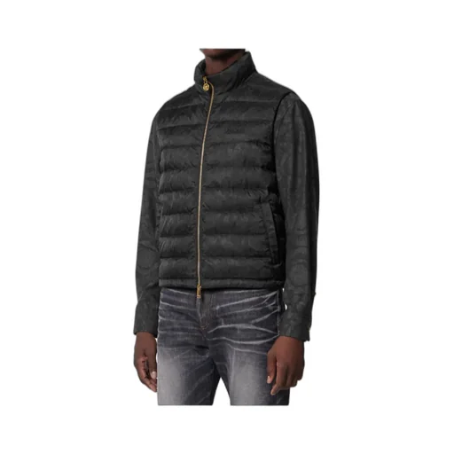 Stand Up Collar Down Vest