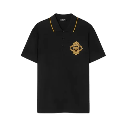 Medusa Head Short-Sleeved Polo Shirt
