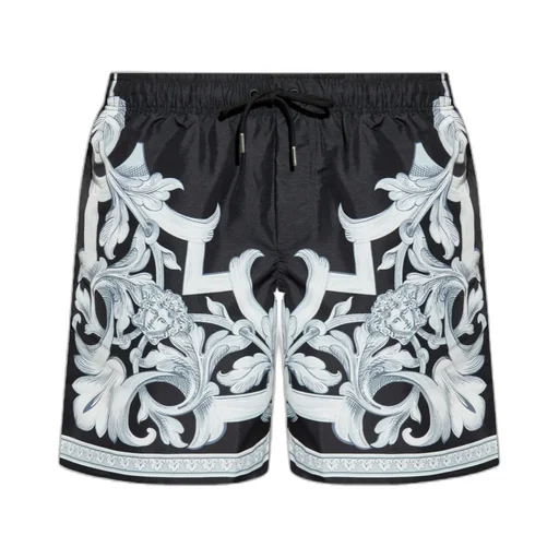 Barocco-Print Swim Shorts