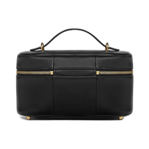 Tag Zipped Vanity Bag