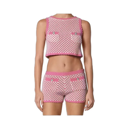 Pocket Knitted Cropped Top