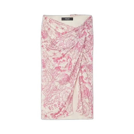 Barocco Print Mini Skirt