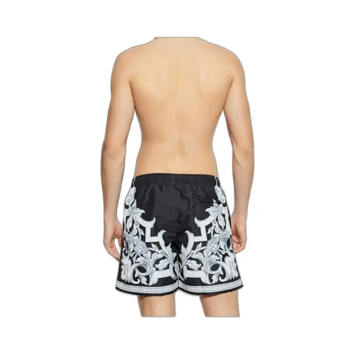 Barocco-Print Swim Shorts