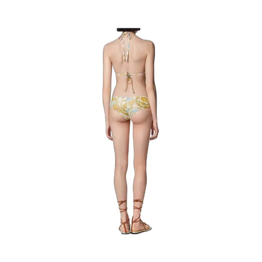 Underwater Barocco Tie-Back Triangle Bikini Top