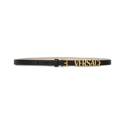 Logo-Lettering Buckle Belt