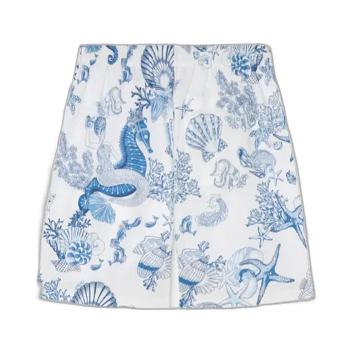 Allover Print Shorts