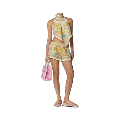 Barocco-Print Shorts