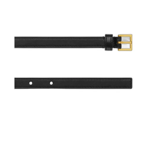 Logo-Lettering Buckle Belt