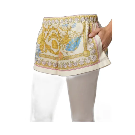 Barocco-Print Shorts