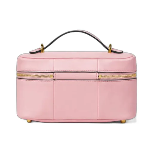 Tag Zipped Vanity Bag