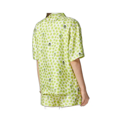 Floral-Printed Short-Sleeved Shirt