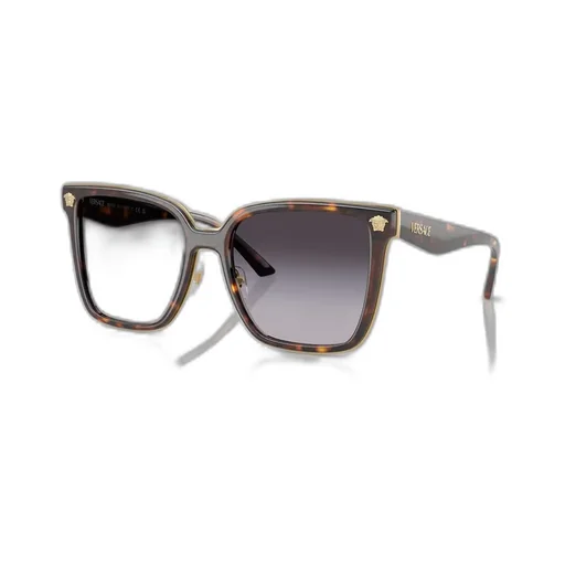 Medusa Plaque Detailing Sunglasses
